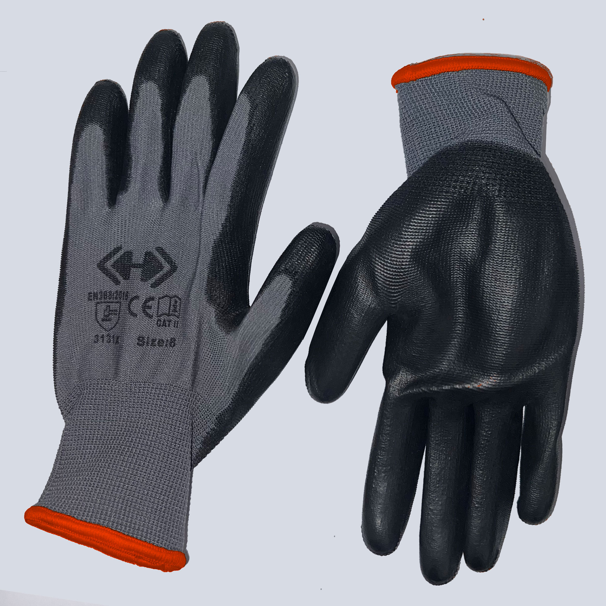 polyurethane-coated-gloves-13-gauge-gray-small-red-44921